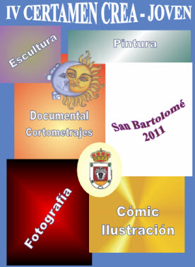 BASES DEL “IV CERTAMEN CREA – JOVEN DE SAN BARTOLOMÉ”