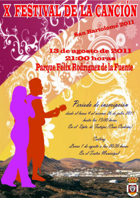X FESTIVAL DE LA CANCIÓN DE SAN BARTOLOMÉ