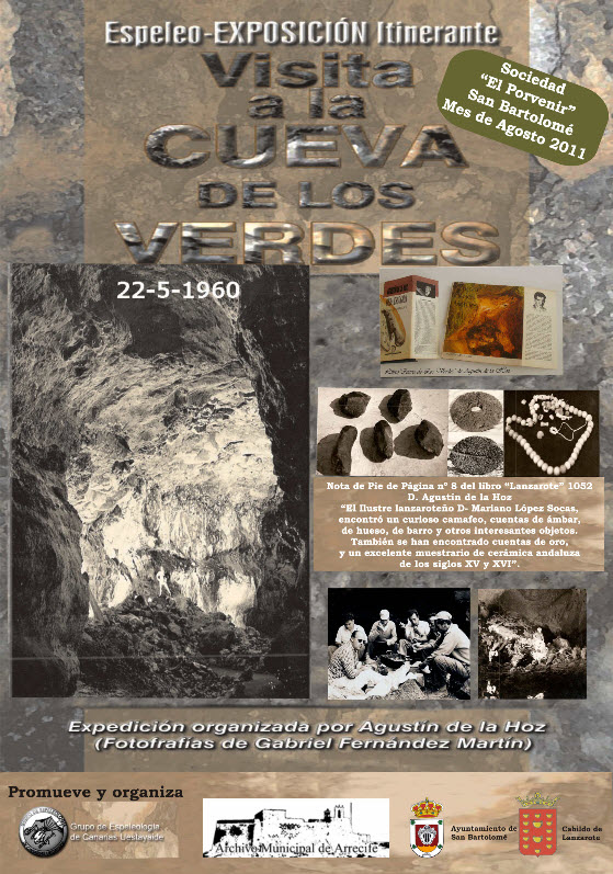 ESPELEO-EXPOSICIÓN ITINERANTE DE LA VISITA A LA CUEVA DE LOS VERDES