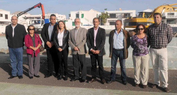 COMENZARON LAS OBRAS DEL CENTRO DEPORTIVO DE PLAYA HONDA