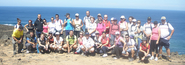 43 VECINOS DISFRUTARON DE UNA NUEVA JORNADA DE SENDERISMO