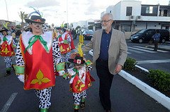 EL PASACALLE DE CARNAVAL LLENÓ DE MÚSICA Y COLOR PLAYA HONDA