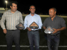 ENTREGA TROFEOS. TRIANGULAR FÚTBOL PLAYA HONDA