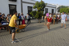 16 PAREJAS PARTICIPARON EN LA GIMKANA DE CARRETILLAS