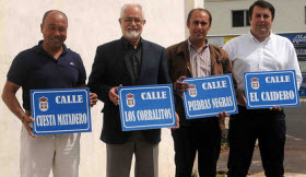 COMENZARON A ROTULARSE LAS CALLES DE LA ZONA INDUSTRIAL DE PLAYA HONDA