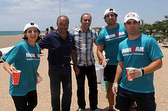 PLAYA HONDA RECIBIÓ Y APOYÓ A LOS PARTICIPANTES EN EL IRONMAN A LO LARGO DE TODA LA AVENIDA